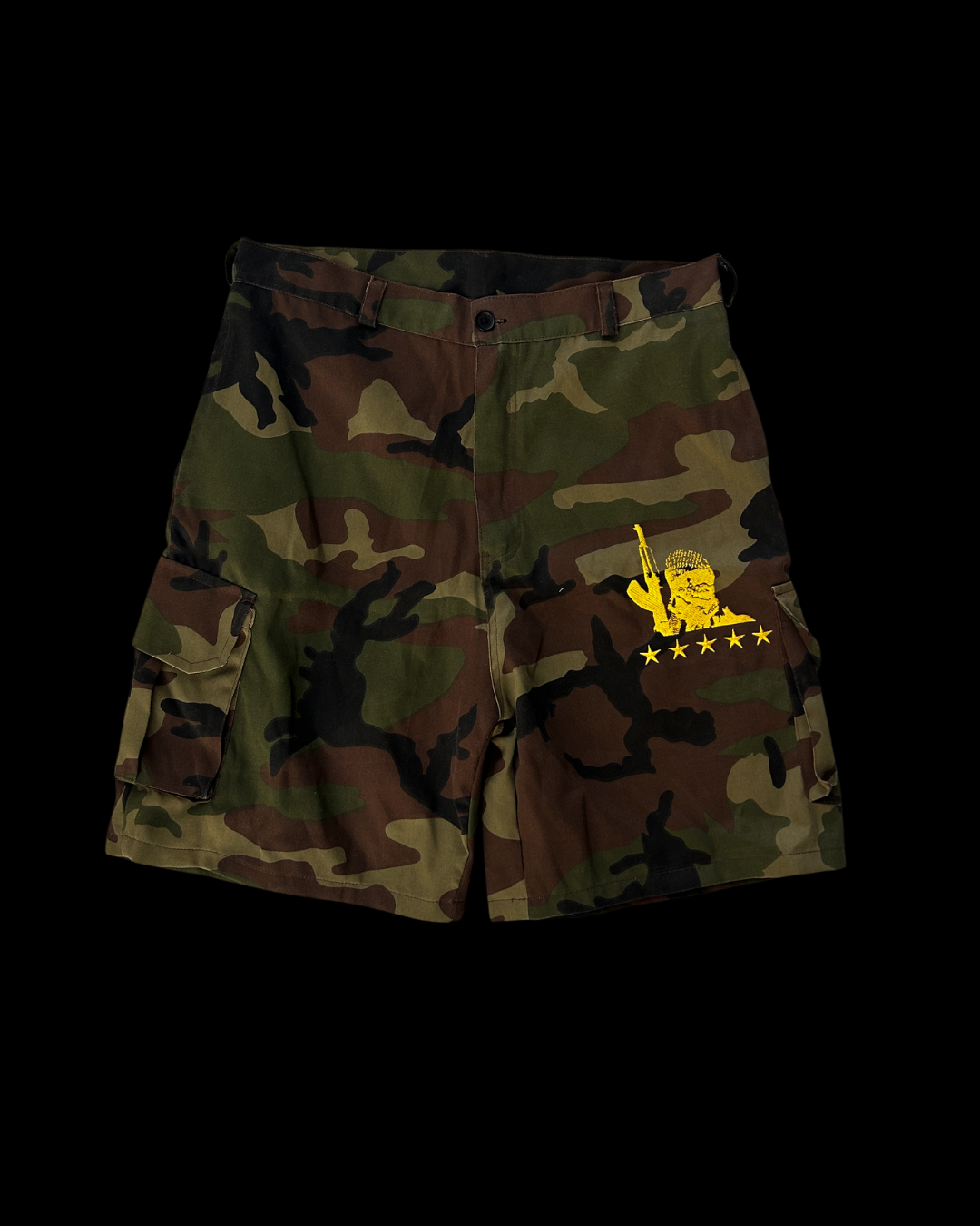 LARA - CROFT CAMO SHORTS